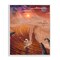 Stupell Industries Astronaut Riding The Wave Framed Giclee, design by Vincent Hie